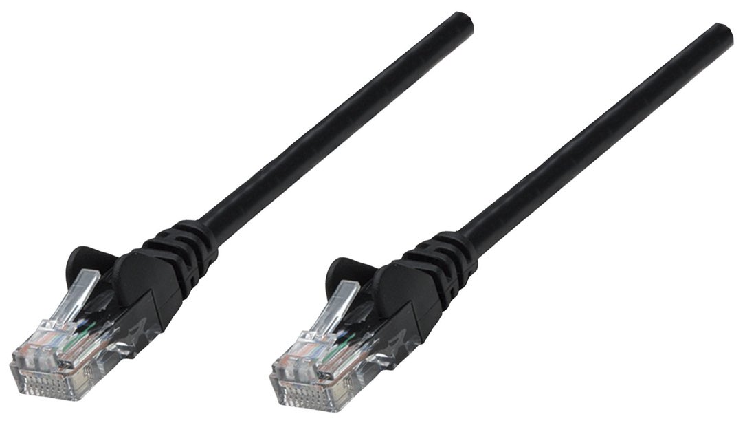 Cable de red Intellinet 741538 Negro 2 m Cat6a S/FTP (S-STP)