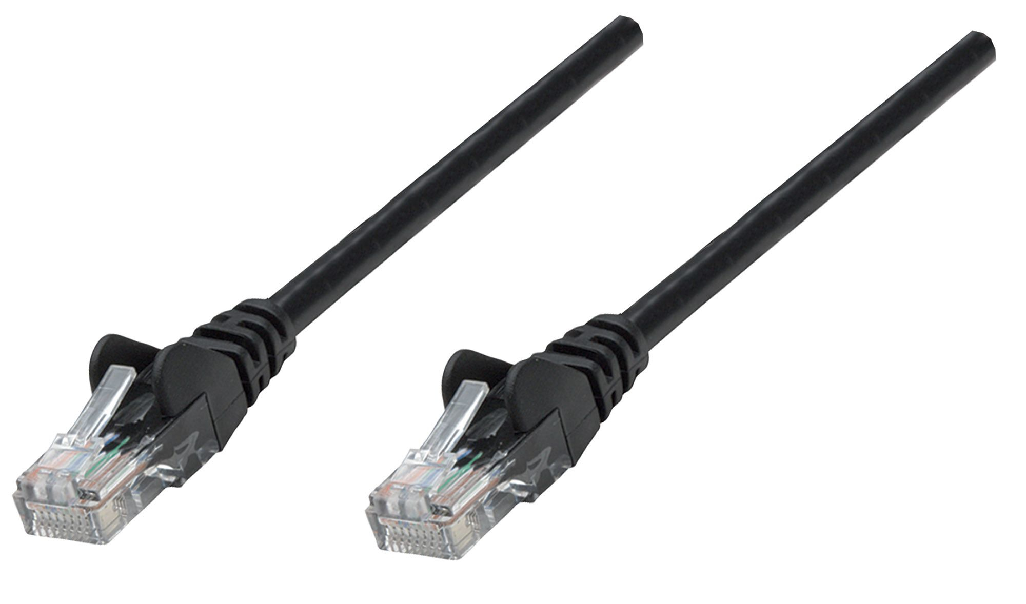 Cable de red Intellinet 741552 Negro 5 m Cat6a S/FTP (S-STP)