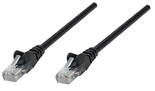 Cable de red Intellinet 313834 Negro 0,3 m Cat6a S/FTP (S-STP)