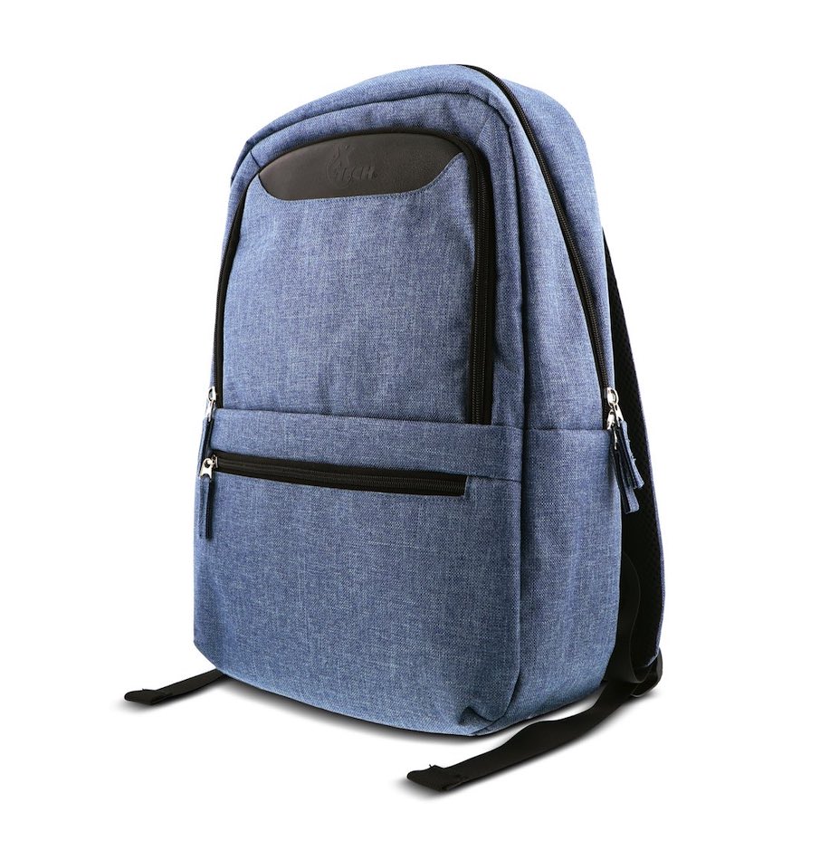 Xtech XTB-212 maletines para portátil 39,6 cm (15.6") Mochila Negro, Azul
