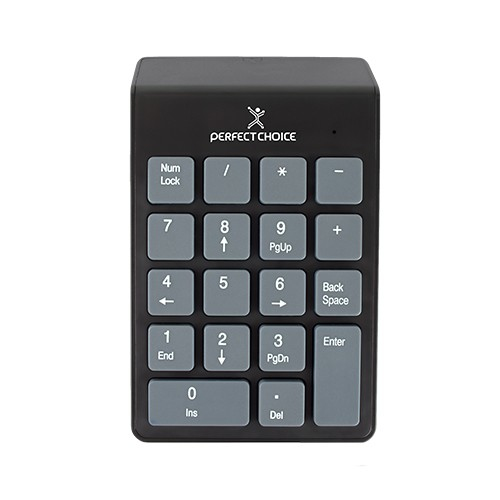 Perfect Choice PC-201014 teclado numérico Universal RF inalámbrico Negro