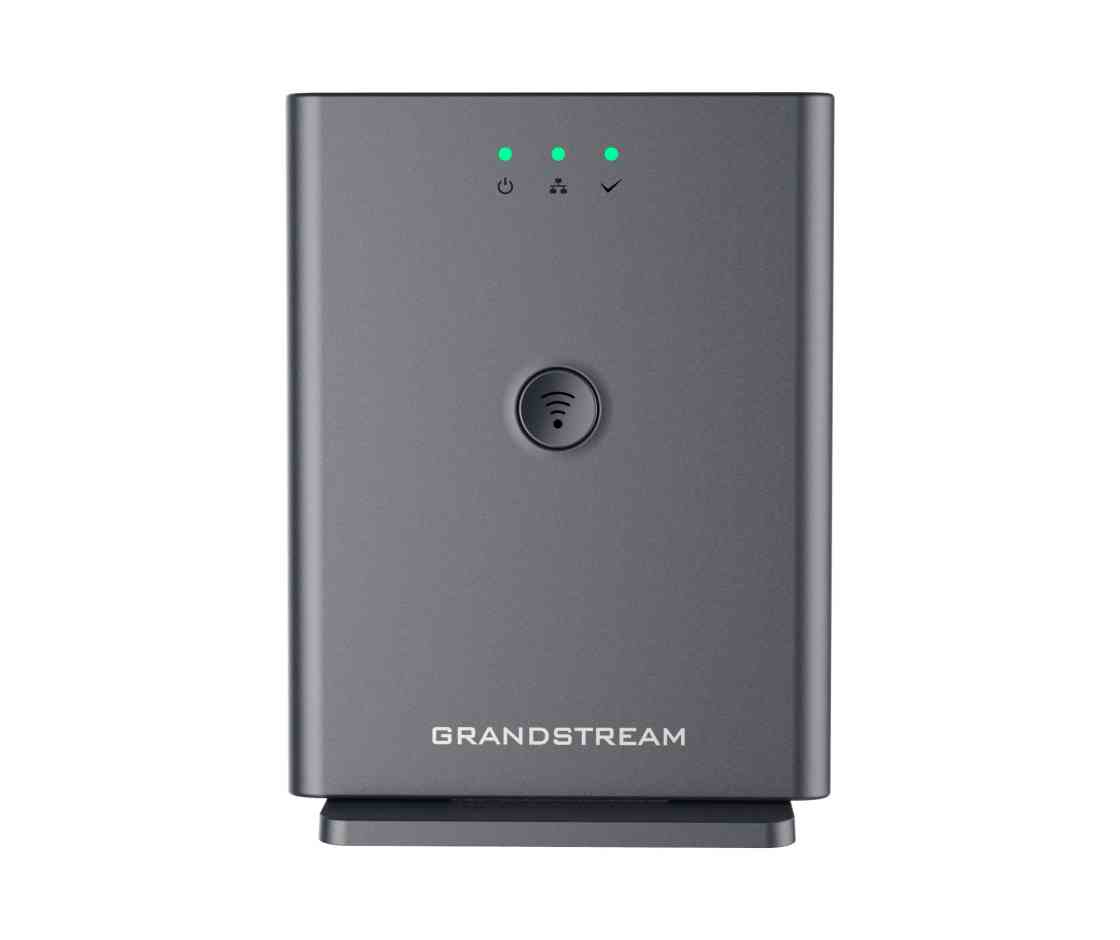 Grandstream Networks  Estación Base VoIP DECT de largo alcance con modelo DP730, compatible con DP722, DP720