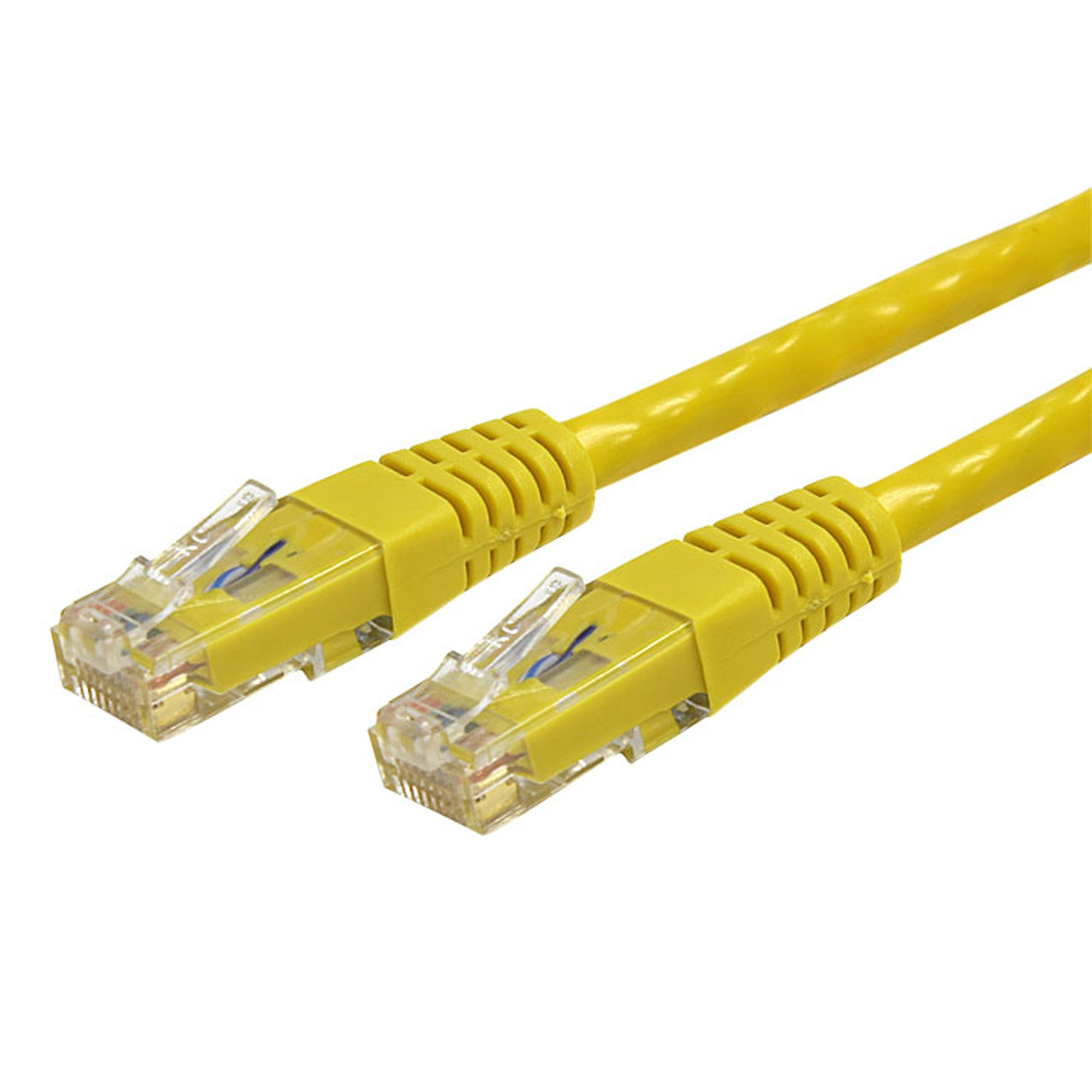 Cable de red StarTech.com C6PATCH3YL Amarillo 0,91 m Cat6 U/UTP (UTP)