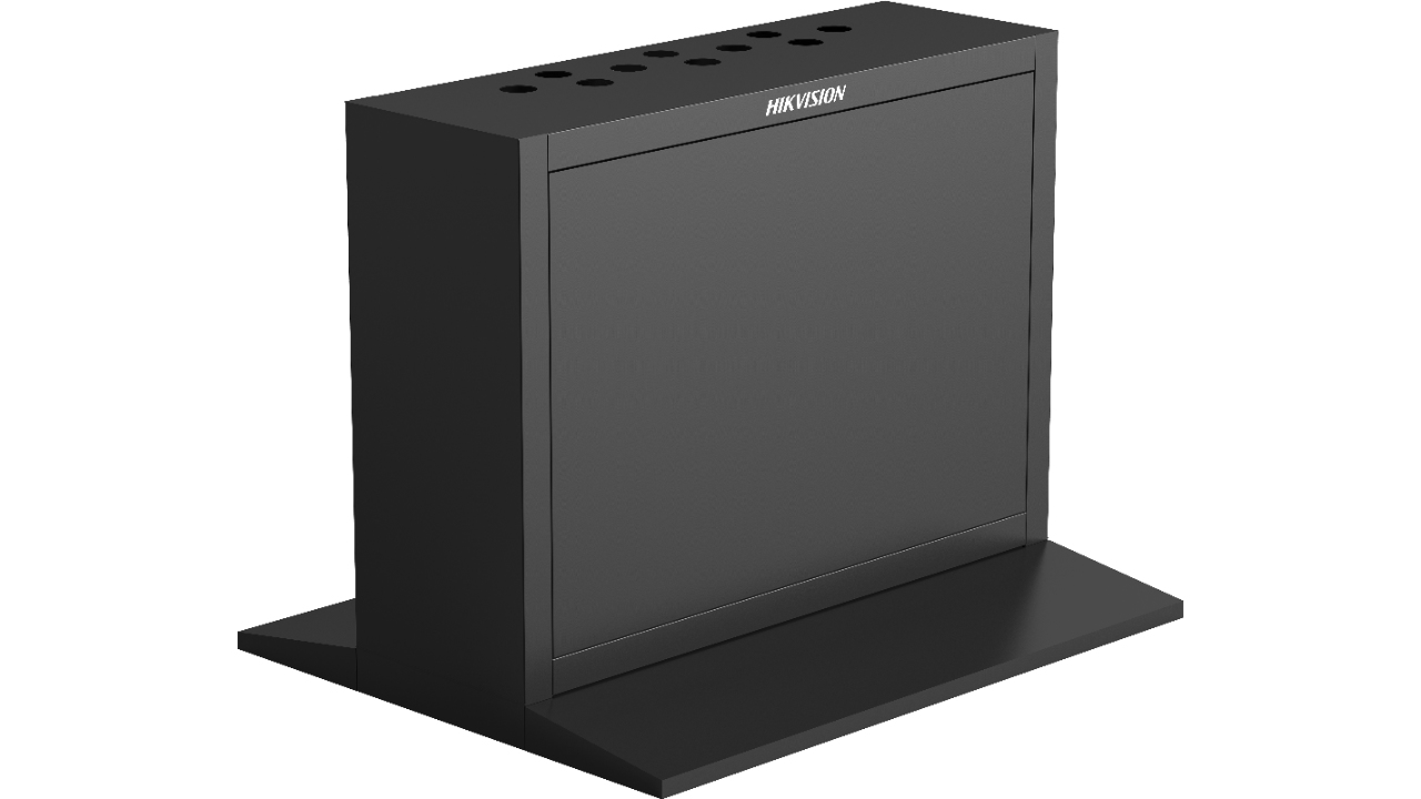Hikvision  Gabinete Pedestal Modular Para Piso / Compatible con Monitor de 55" / Especial para Videowall / Compatible con DS-D2055NL-B/G - DS-D2055LU-Y