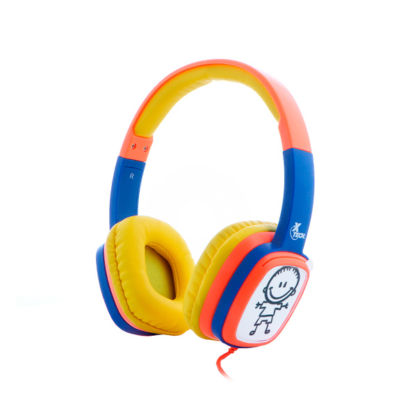 Xtech XTH-350OR auricular y casco Auriculares Diadema Conector de 3,5 mm Azul, Naranja, Rojo, Amarillo