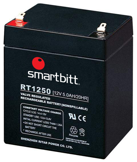 Smartbitt SBBA12-5 batería para sistema ups Sealed Lead Acid (VRLA) 12 V 5 Ah