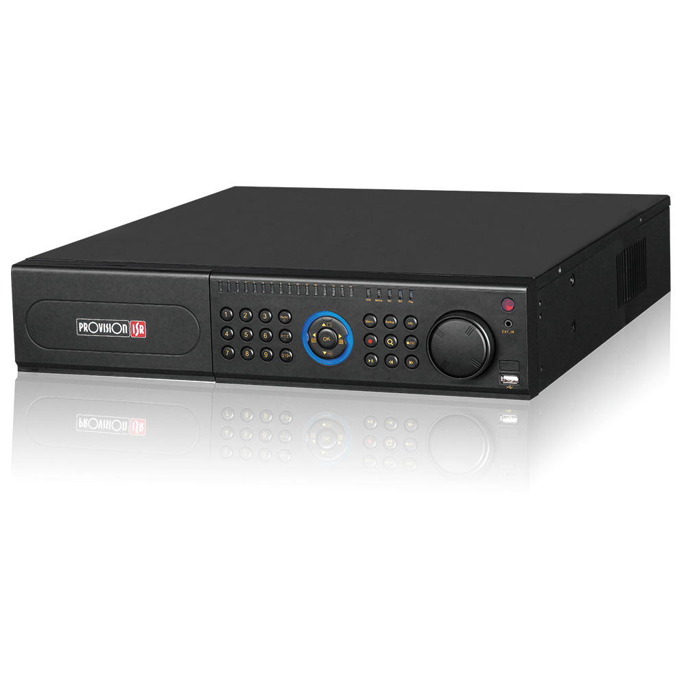 Provision-ISR NVR8-32800F-16P(2U) videograbador digital Negro