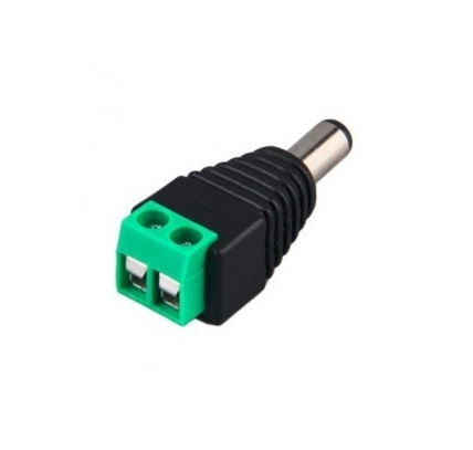 BRobotix 170144 cambiador de género para cable 3.5 mm Terminal Negro, Verde