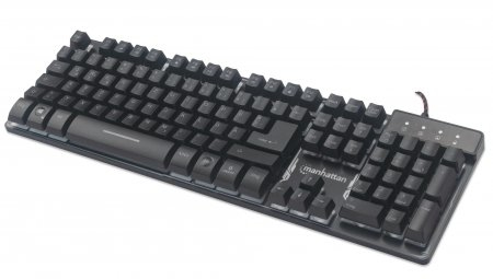 Manhattan 178457 teclado USB QWERTY Español Negro