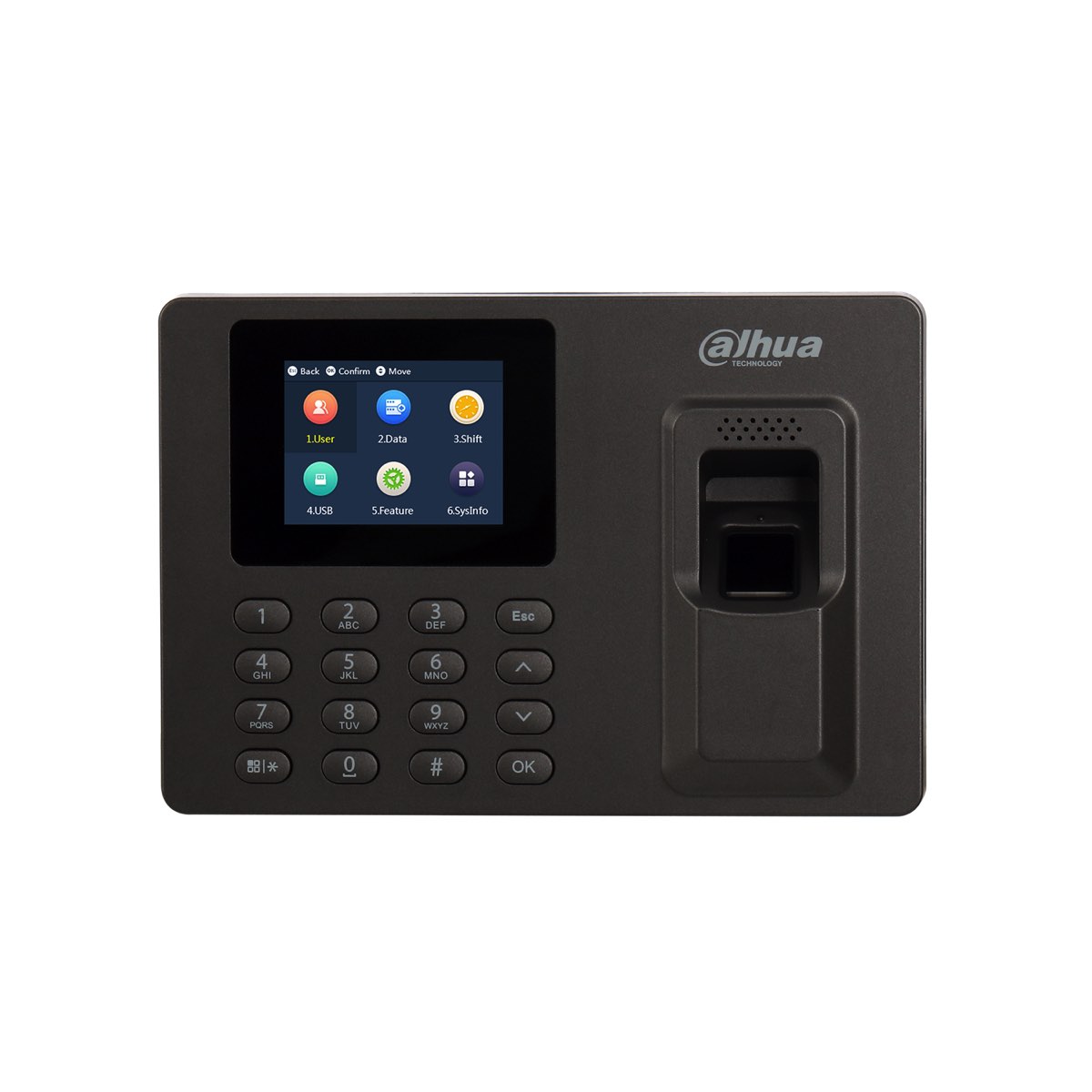 Dahua Technology ASA1222E lector de control de acceso Lector básico de control de acceso Negro