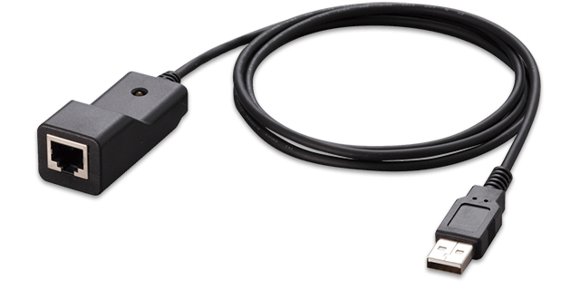 Allied Telesis  Cable D/Consola USB tipo A macho A RJ45, 1.2 Metros
