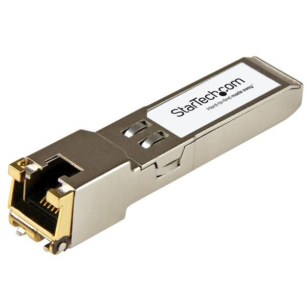 StarTech.com Módulo transceptor SFP compatible con el modelo E1MG-TX de Brocade - 10/100/1000Base-TX