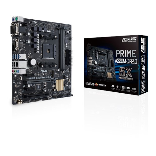 Asus Prime A320M-K AMD A320 Zócalo AM4 micro ATX