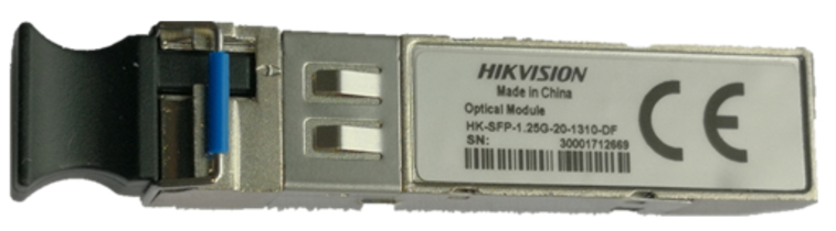 Hikvision  Transceptor Mini-GBIC SFP / Distancia 20 KM / Conector LC / Duplex / Monomodo