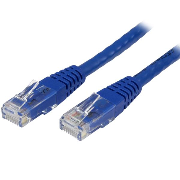Cable de red StarTech.com C6PATCH1BL10PK Azul 0,305 m Cat6 U/UTP (UTP)