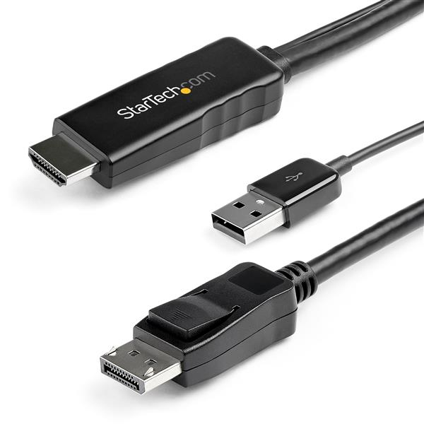 StarTech.com Cable de 3m HDMI a DisplayPort - 4K 30Hz