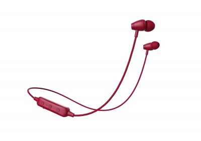 Naceb Technology NA-0314R auricular y casco Auriculares Dentro de oído MicroUSB Bluetooth Rojo