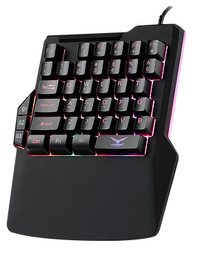Naceb Technology Atheris teclado USB Inglés Negro