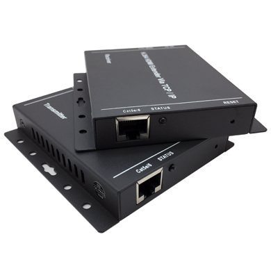 BRobotix 307216 extensor audio/video Transmisor y receptor de señales AV Negro
