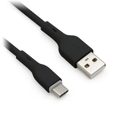 BRobotix 963196 cable USB 1 m USB 2.0 USB A USB C Negro