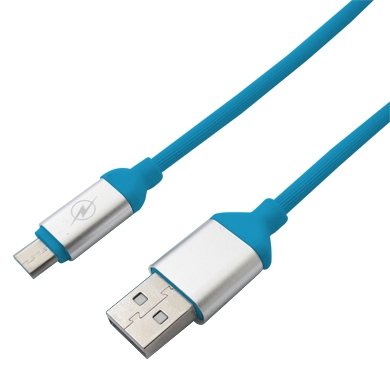 BRobotix 161208A cable USB 1,25 m USB 2.0 USB A Micro-USB A Azul