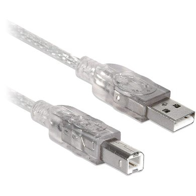 BRobotix 150112 cable USB 1,8 m USB 2.0 USB A USB B Transparente