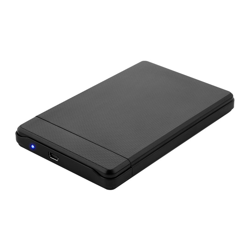 Getttech EG-2520 Caja de disco duro (HDD) Negro 2.5"