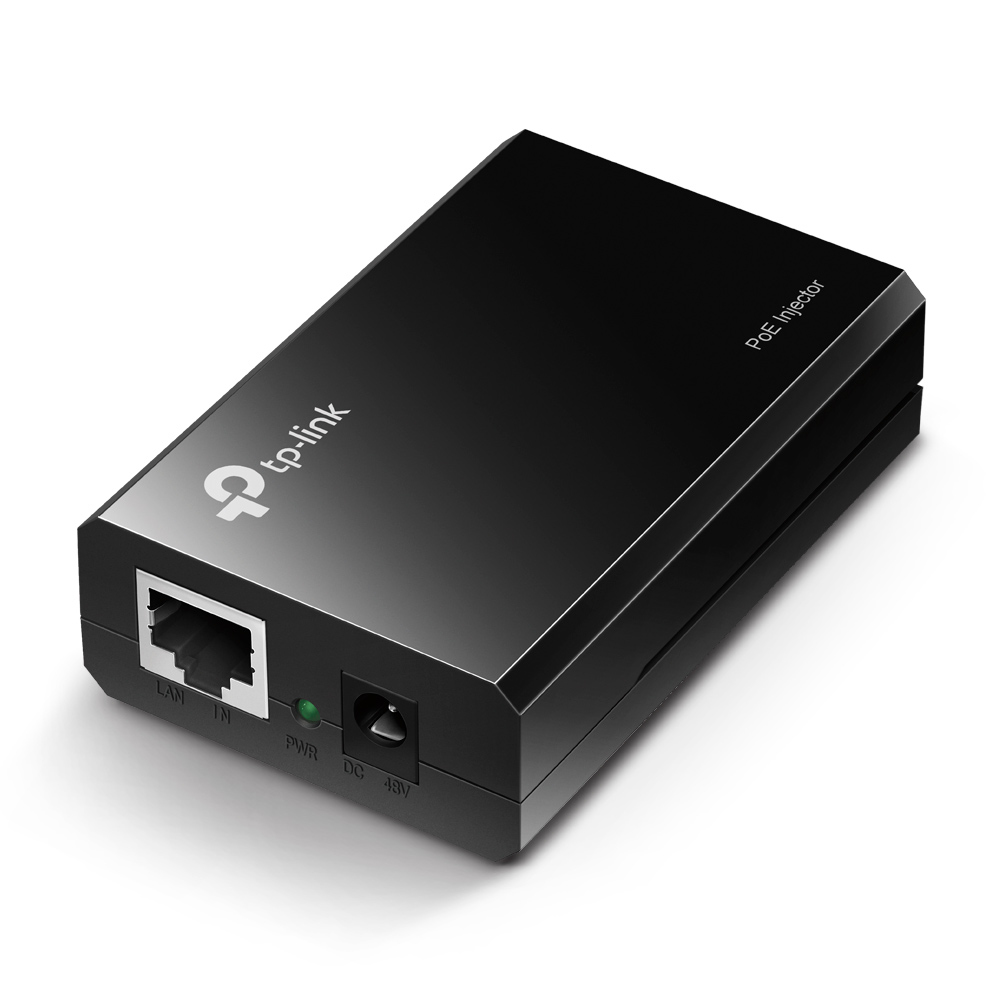 Tp-Link  Inyector PoE (15W) / Gigabit 802.3 af / 2 puerto 10/100/1000 Mbps / Plug and Play