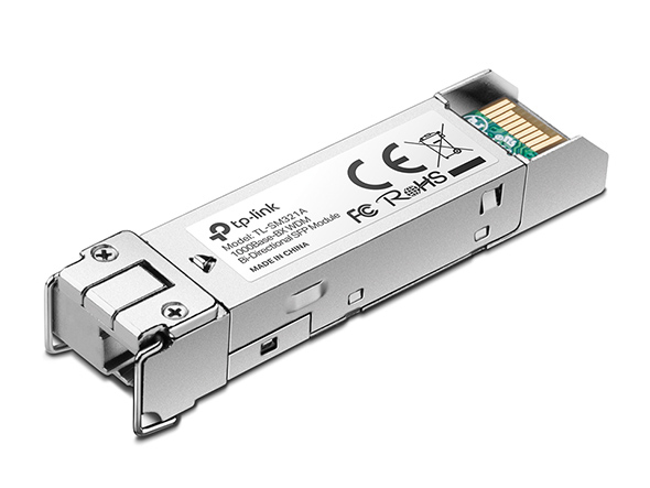 Tp-Link  Transceptor mini-GBIC / SFP WDM Bi-Direccional / Monomodo 1GBase / Distancia 10 KM / Conector LC / (Necesita el modelo TL-SM321B para enlazar)