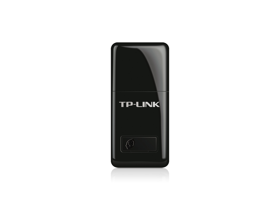 Tp-Link  Mini Adaptador USB inalámbrico N 300 Mbps 2.4 GHz con 1 antena interna