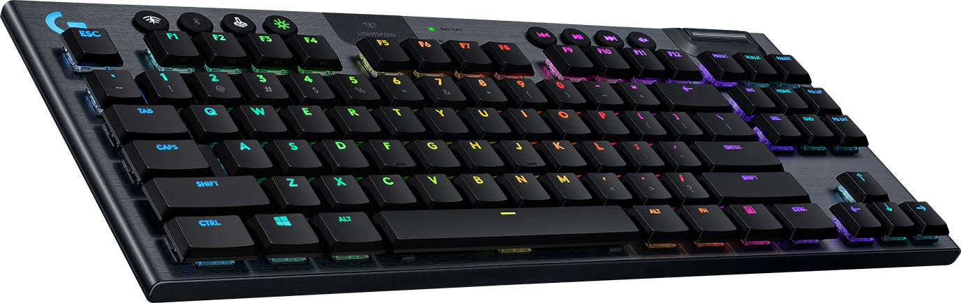 Logitech G G915 TKL - GL Tactile teclado Bluetooth QWERTY Inglés Negro