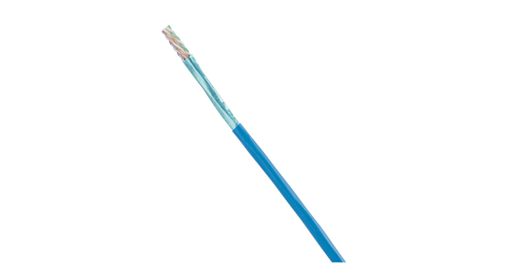 PANDUIT  Bobina de Cable UTP de 4 Pares, Vari-MaTriX, Cat6A, 23 AWG, CMR (Riser), Color Azul, 305m