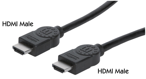 Manhattan 323222 cable HDMI 3 m HDMI tipo A (Estándar) Negro