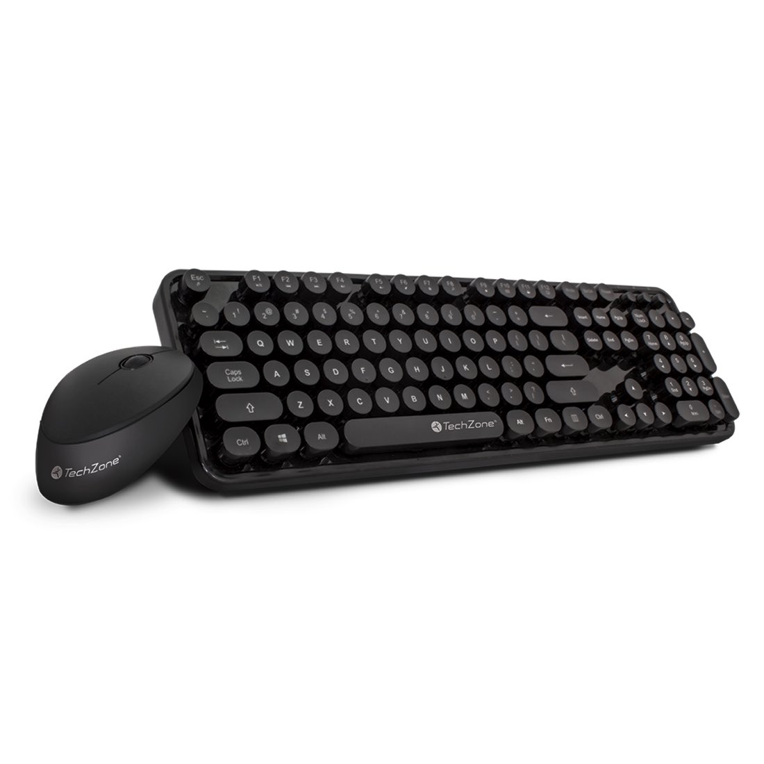 TechZone TZ19COMB01-INA teclado USB Negro