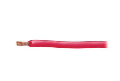 Indiana  Cable Eléctrico 8 awg  color rojo,Conductor de cobre suave cableado. Aislamiento de PVC, auto extinguible. BOBINA 100 MTS