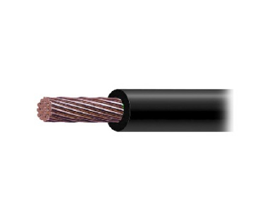 Indiana  Cable Eléctrico de Cobre Recubierto THW-LS Calibre 2/0 AWG 19 Hilos Color Negro (100 metros).