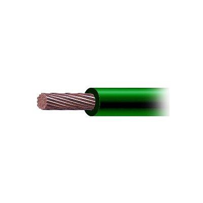 Indiana  Cable de Cobre Recubierto THW-LS Calibre 6 AWG 19 Hilos Color Verde (Venta por Metro)