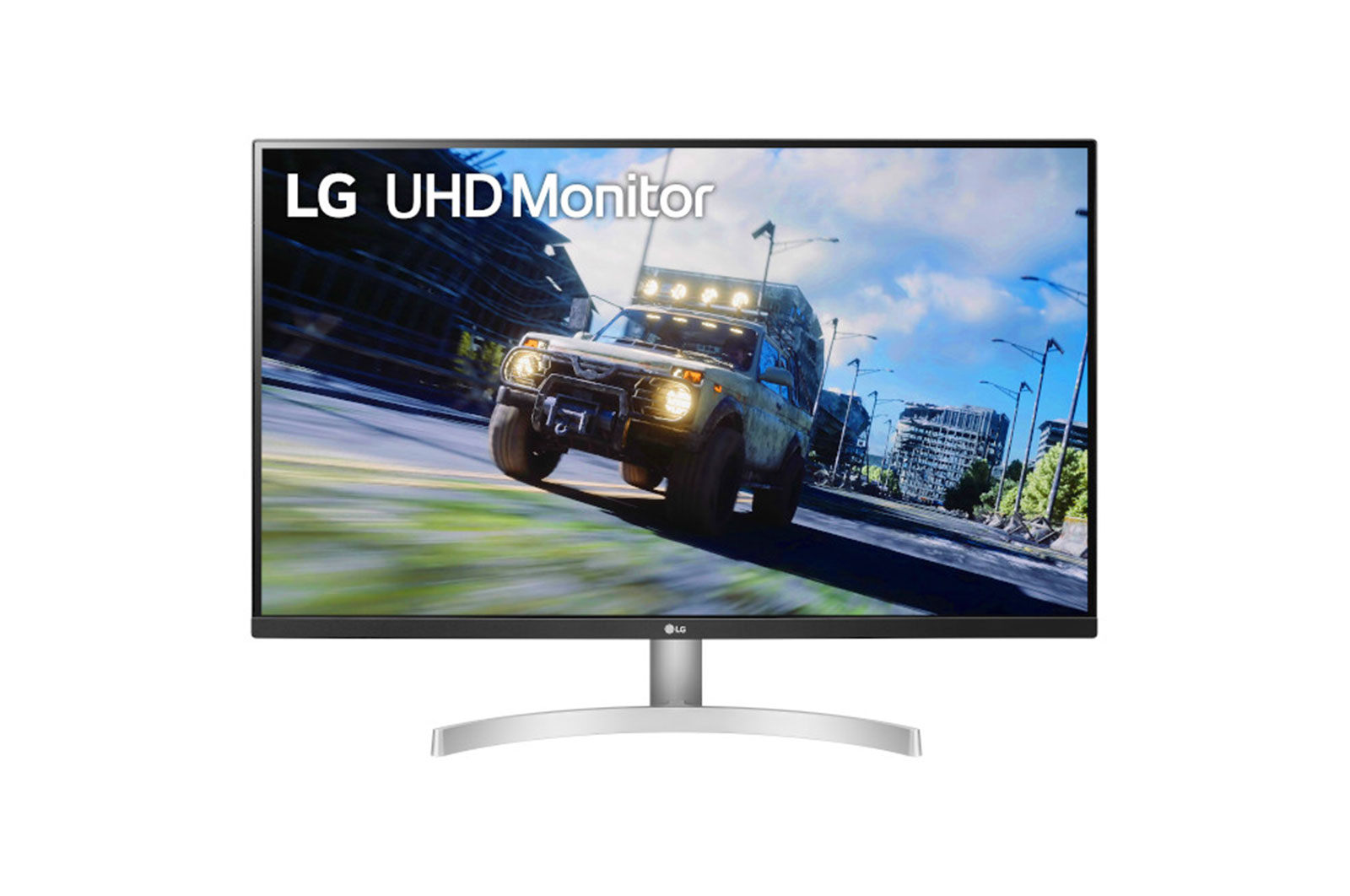 LG 32UN500-W pantalla para PC 80 cm (31.5") 3840 x 2160 Pixeles 4K Ultra HD Negro, Blanco