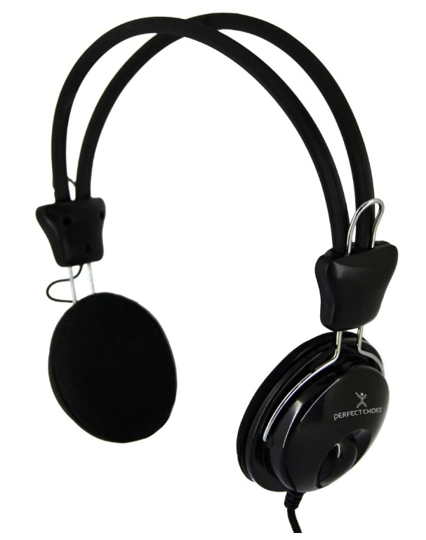 Perfect Choice PC-113171 auricular y casco Auriculares Diadema Conector de 3,5 mm Negro