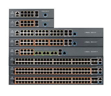 Cambium Networks  Switch PoE cnMatrix EX2052-P 802.3af/at de 48 puertos Gigabit y 4 SFP+, Capa 3, 400 W, gestión en la nube