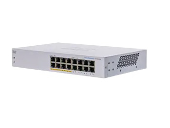 Cisco CBS110-16PP-NA switch No administrado Gigabit Ethernet (10/100/1000) Gris