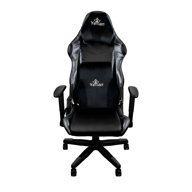 Yeyian YSG-71311 silla para videojuegos asiento acolchado Negro, Gris