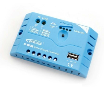 Epsolar  Controlador Solar PWM 12/24 V 30 A, Salida USB