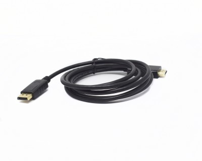 Naceb Technology NA-0106 adaptador de cable de vídeo 1,8 m HDMI tipo A (Estándar) DisplayPort Negro