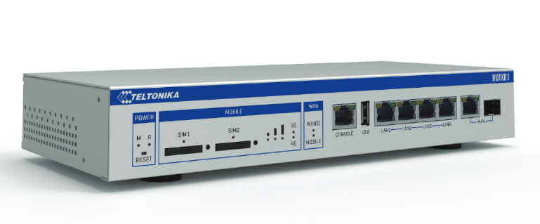 Teltonika  Router Empresarial Quad-Core, LTE(4.5G) Cat6, VPN, Doble ranura SIM, Montaje en Rack
