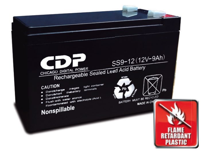 CDP SS9-12 Batería recargable Sealed Lead Acid (VRLA)