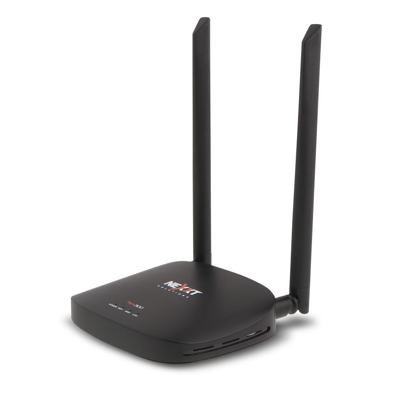 Nexxt Solutions Nyx300 router inalámbrico Banda única (2,4 GHz) Negro