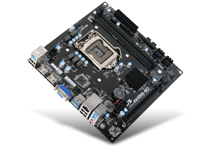 ECS H410H6-M2 placa base Intel H410 LGA 1200 Micro ATX