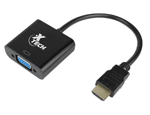 Xtech XTC-363 adaptador de cable de vídeo VGA (D-Sub) HDMI