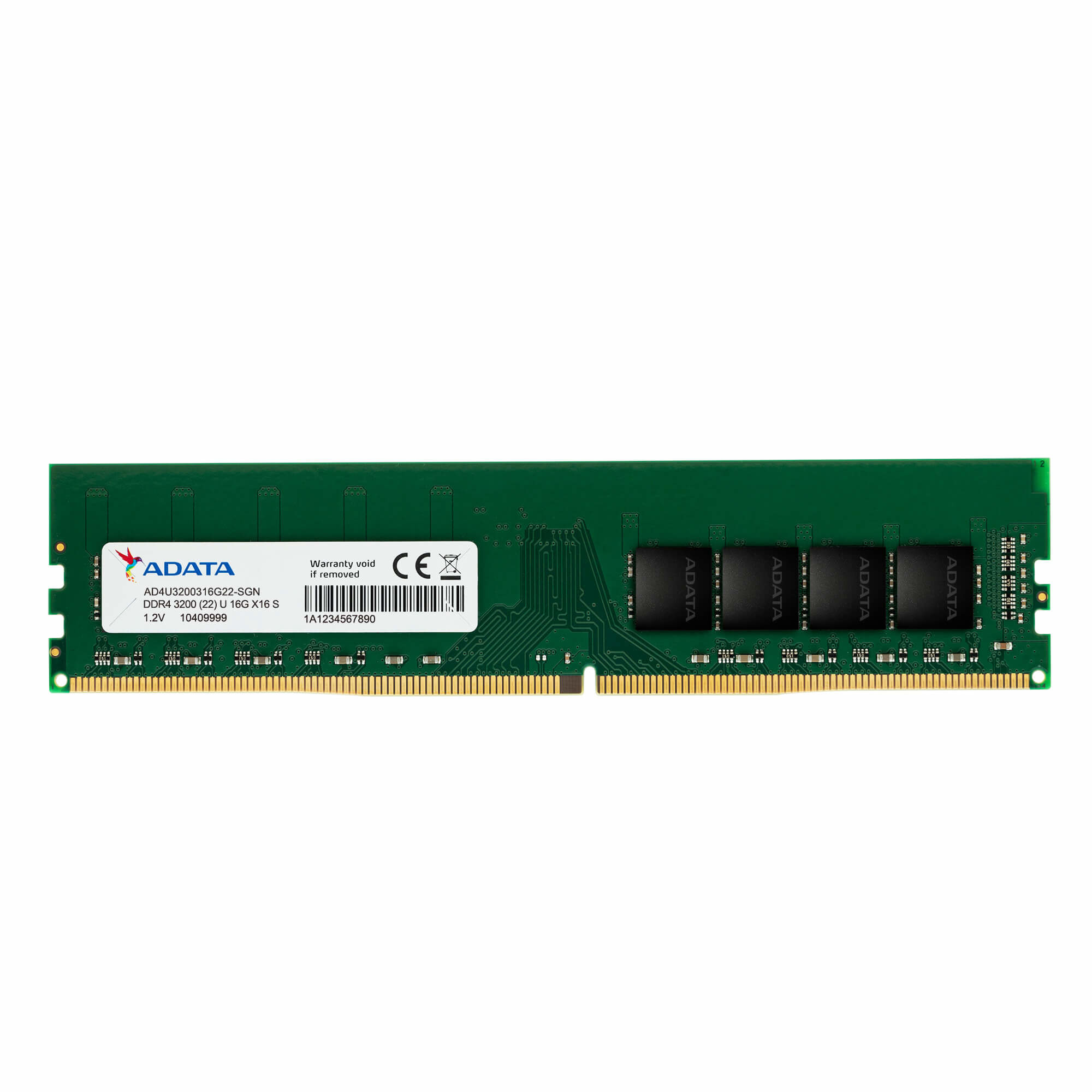 ADATA AD4U320016G22-SGN módulo de memoria 16 GB 1 x 16 GB DDR4 3200 MHz